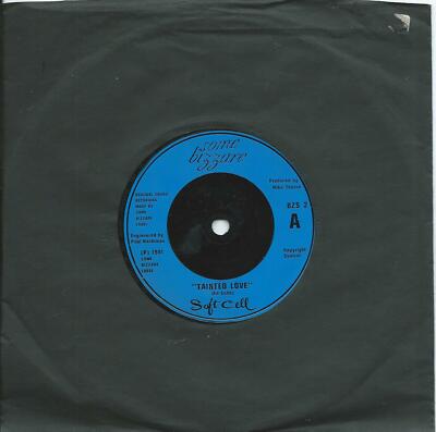 Soft Cell:Tainted Love/Where did our love go:UK Some Bizarre:1981