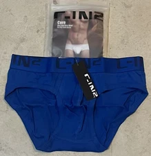 C-IN2 Core Low Rise 100% Cotton Brief - Medium, boden blue