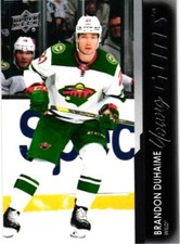 2021-22 Upper Deck #474 Brandon Duhaime Young Guns Minnesota Wild