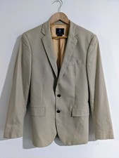 J. Crew Thompson Suit Jacket/Blazer/Sport Coat Khaki 38R - Tailored