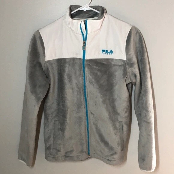 Fila sport fuzzy clearance jacket