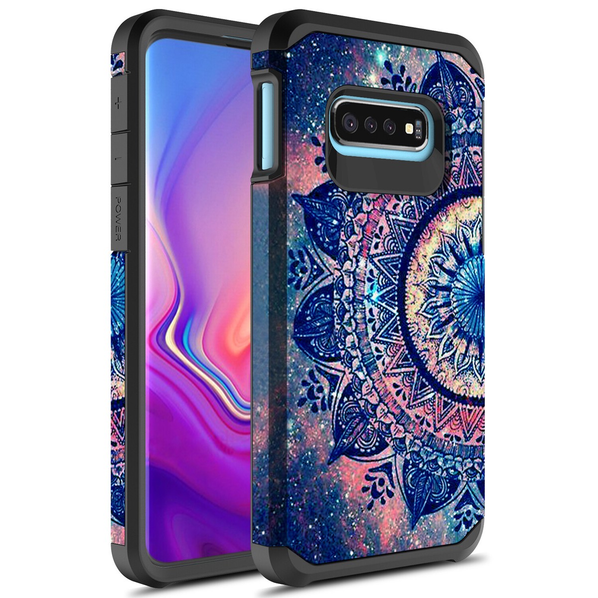 For Samsung Galaxy S10e Hybrid Graphic Fashion Cute Colorful Silicone Case