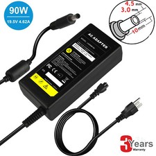AC Adapter Power Charger for Dell 19.5V 4.62A 90W 4.5mm Small Barrel Tip