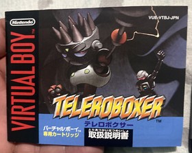 TELEROBOXER (Nintendo Virtual Boy, 1995) Authentic Tested Manual Included Rare