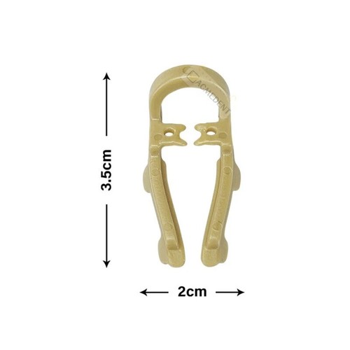 4 piezas abrazaderas de goma dental abrazadera suave resina anillo abrazadera universal clips de barrera - Imagen 46 de 56