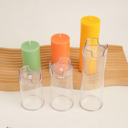 Pillar Candle Molds Cylinder Candle Mold PC Candle Mold for DIY Making Candle - Picture 9 of 15