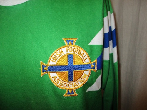Nordirland "IFA" Nr.1042 Original Adidas Langarm Trikot 1988-1990 Gr.XL TOP - 第 5/6 張圖片