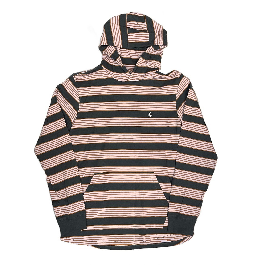 Совершенно Новый мужской Volcom Swingstone с капюшоном и длинным рукавом Stealth Medium