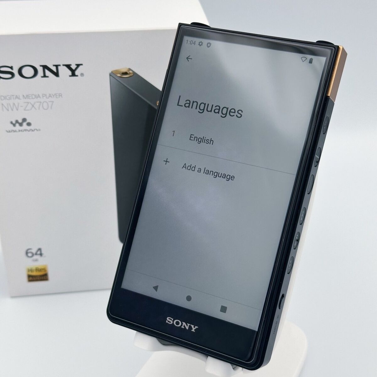 SONY NW-ZX707 WALKMAN 64GB Hi-Res ZX Series Black Audio SONY NW-ZX707 WALKMAN 64GB Hi-Res ZX Series Black Audio