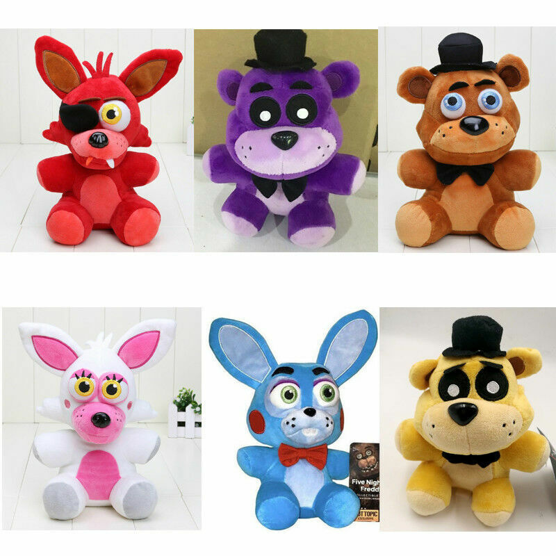 Bonecas de pelúcia Five Nights At Freddy's FNAF jogo de terror de pelúcia  brinquedo macio