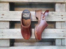 Swedish Clogs Troentorp Bastad Brown