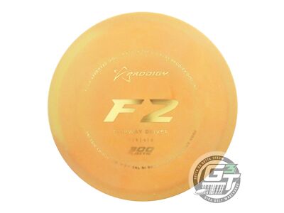 NEW Prodigy Discs 300 F2 165g Marigold Gold Foil Fairway Driver Golf Disc