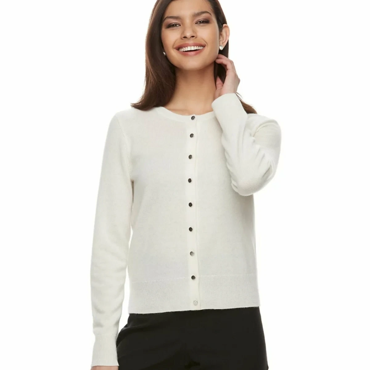 Apt 9 cashmere clearance cardigan