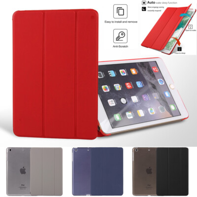 Case Leather Stand Flip Cover For Apple iPad 9th 8th 7th 6th 5th Generation 10.2
