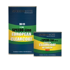 European Clear Coat 2.1 VOC, SMR-1120/1115, 7.5 Liter Euro Clearcoat w/Fast Act.