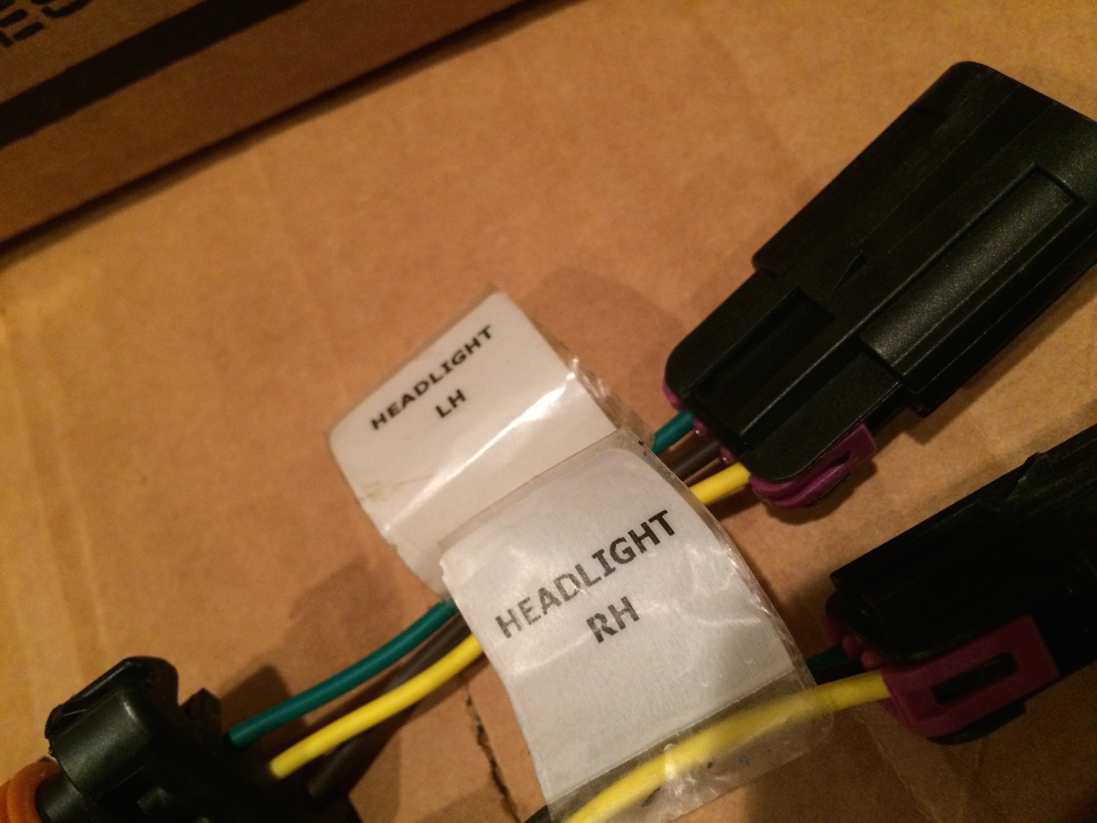 1618 POLARIS RZR 1000S TO RZR XP LED HEADLIGHT CONVERSION WIRE