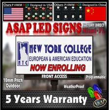 LED Sign Outdoor Board Full Color Programmable 25.5" x 38" - Made in USA