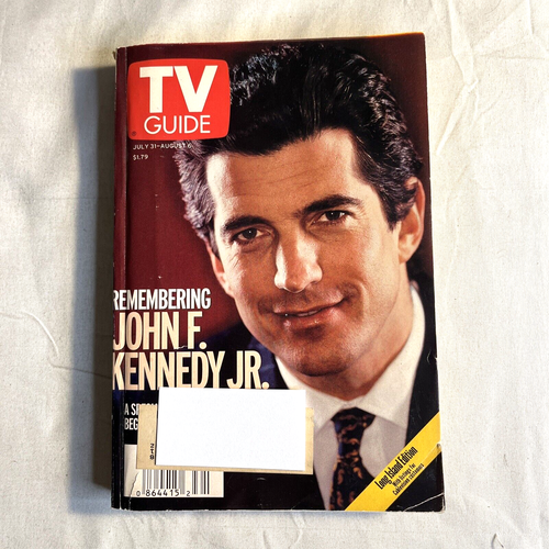 TV Guide John F Kennedy Jr Long Island New York Edition July 31 August