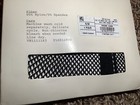 A New Day fashion fishnet tights w/side stripes, color ebony, size: S/M — photo 8