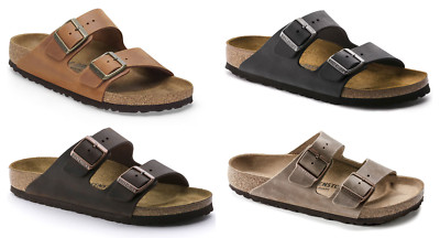 Birkenstock Men's Arizona Oiled Leather Sandals
