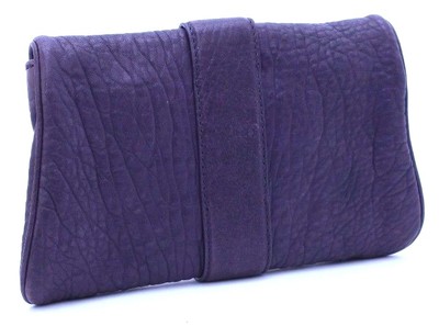 マイケルコース Michael Kors Heidi Clutch Genuine Leather (Aubergine) MSRP $178 | eBay