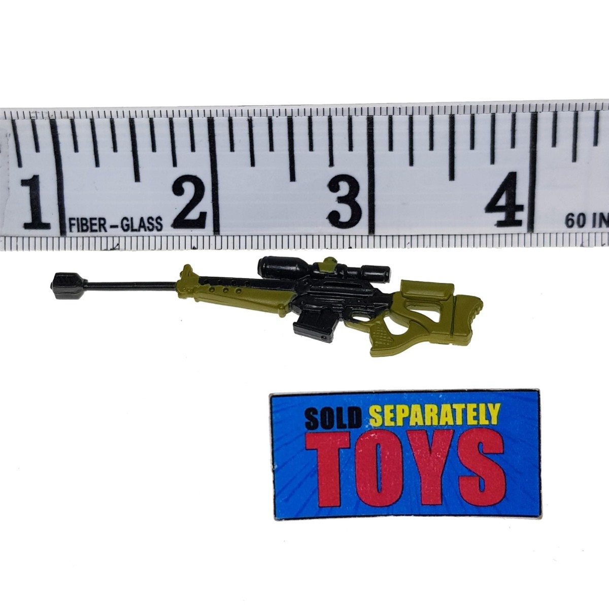 GI Joe Zartan v19 SNIPER RIFLE 2010 original Resolute weapon