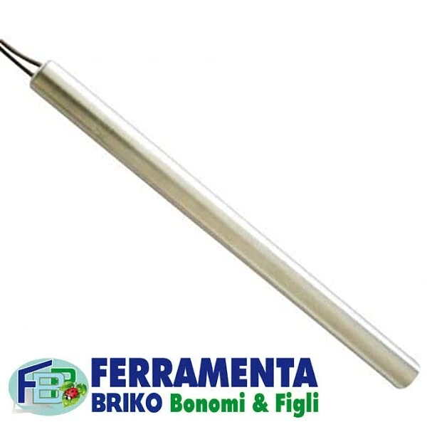 RESISTENZA CANDELETTA ACCENSIONE PER STUFA A PELLET 10MM 180MM 320W MONTEGRAPPA - Immagine 2 di 4