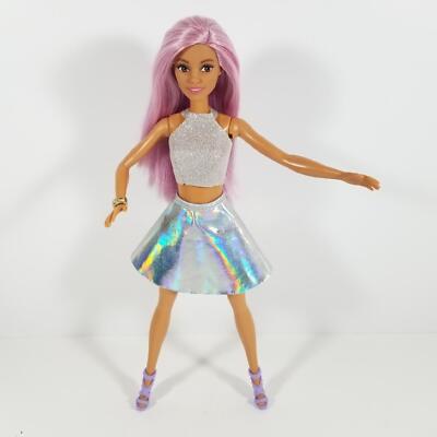 Barbie You Can Be Anything Pop Star Rock Star Singer Purple Hair