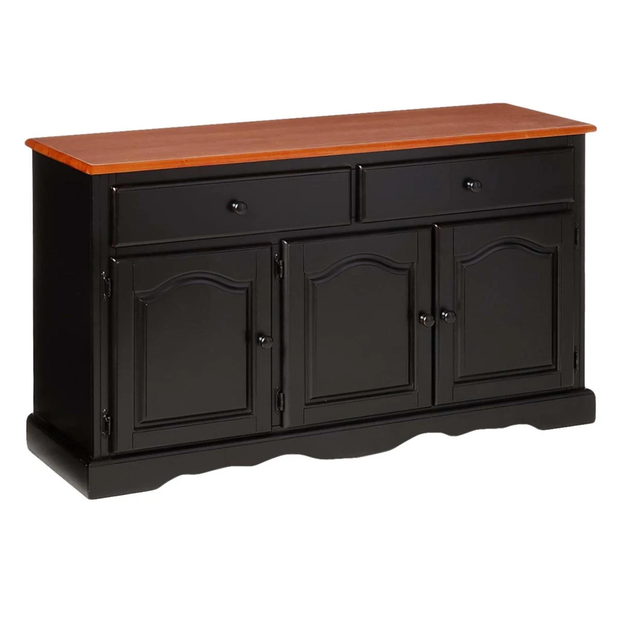 Black and cheap cherry buffet