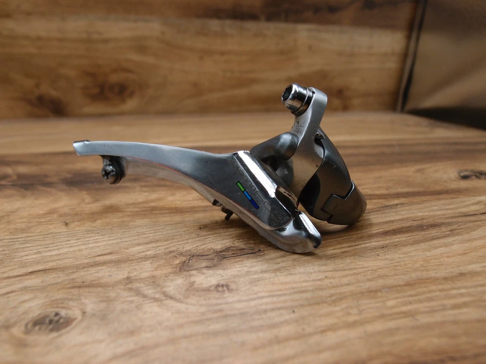 1987 front derailleur Shimano 600 FD-6400  VIA Japan 28.6 mm bottom pull - Image 2 of 4