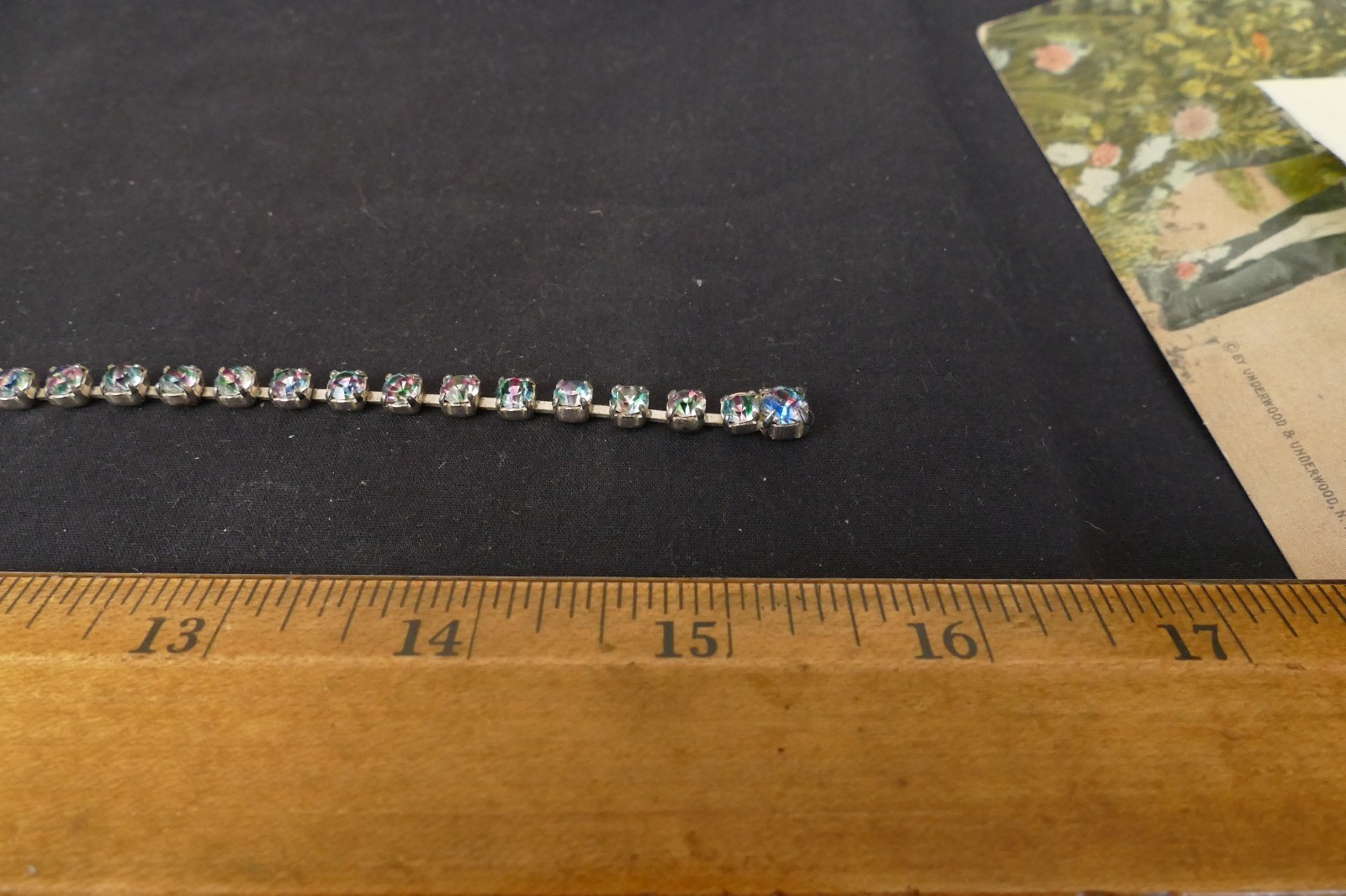 Gorgeous Unsigned Multicolor Rhinestone Bracelet … - image 12