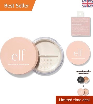 Silky Halo Glow Setting Powder - Minimiert Poren & glättet feine Linien 0,24 Oz.