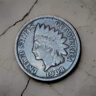 Genuine 1908 S mint Indian Head Small Cent great condition
