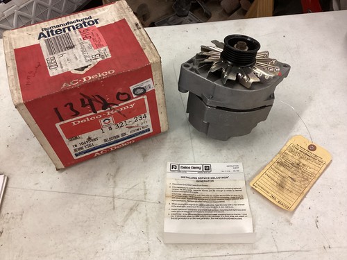 AC DELCO Remanufactured Alternator 10495385 85 86 87 Buick Regal Olds Cutlass