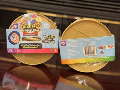 RMS Crazy Fun Mystery Dumpling Glitter Edition Squishy Bun 2-Pack New/Sealed
