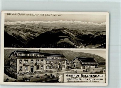 13171597 - 7869 Belchen Gasthaus Belchenhaus Eig. Jos. Stiefvater Alpenpanorama