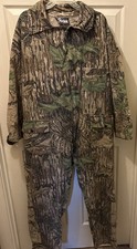 Vintage Patriot Industries Camo Zip Up Coveralls Mens XLarge USA