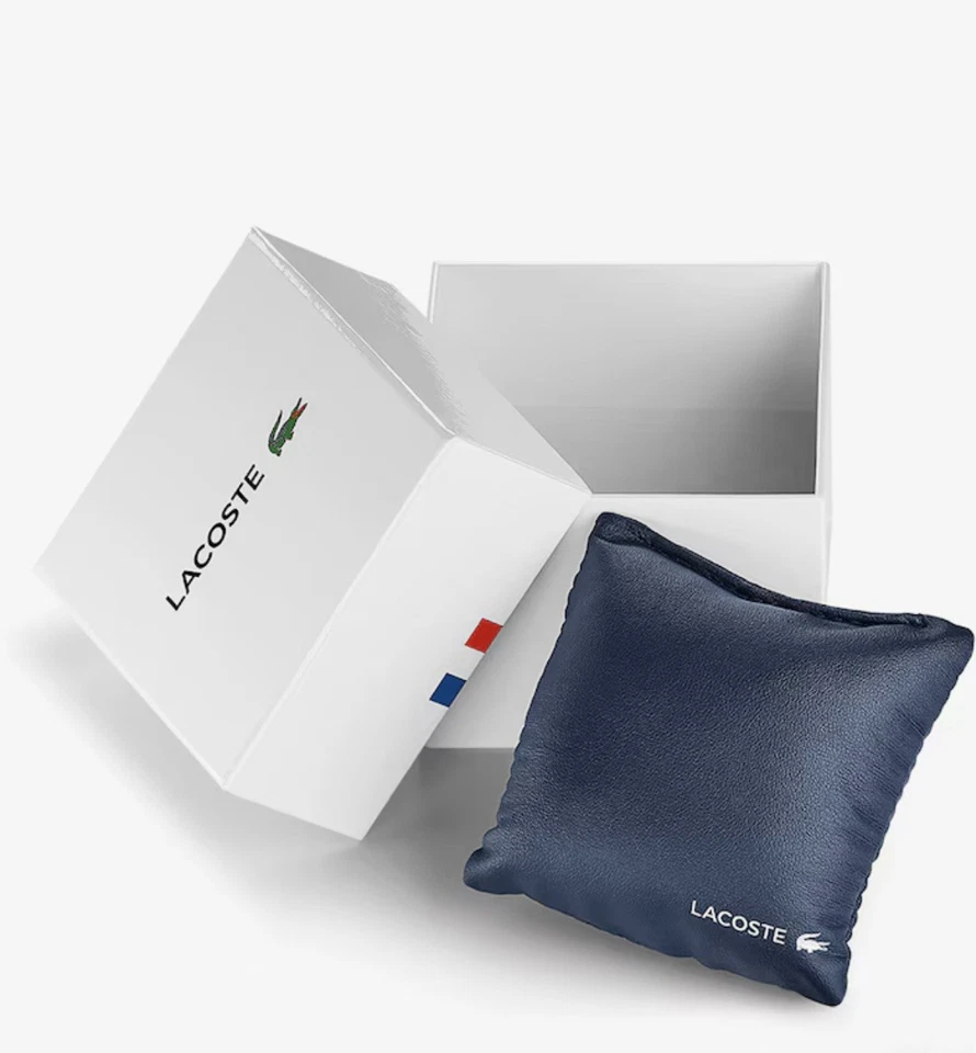 Reloj unisex Lacoste 2011130 Polaroid edición especial esfera blanca correa de silicona Foto 4 de 4