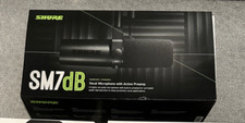 Shure SM7DB Active Dynamic Cardioid Vocal Microphone with Built-in Preamp