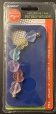e-Circuit Blue With Multicolor Hearts Cell Phone Case  *Fits iPhone 12