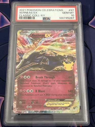 Xerneas-EX graded PSA 10 for sale on eBay