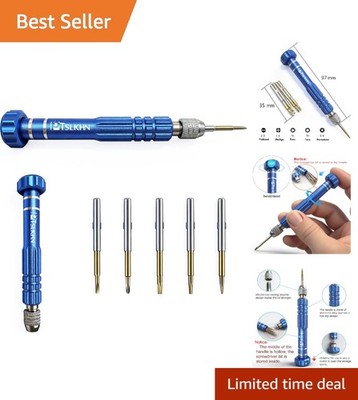Multi-Functional Magnetic Screwdriver Set - Ideal for Eyeglasses, Laptops & More