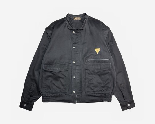 Saint Laurent, (Medium-) Black Vintage (1980s) Yves Saint Laurent Jacket - Removable Sleeves