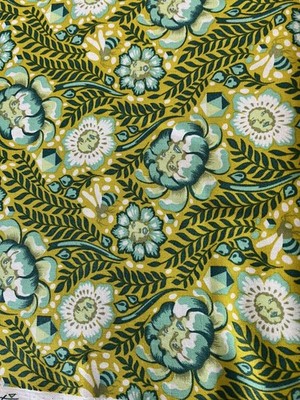 Tula Pink OOP Spirit Animals Petal Heads Sun Kissed Fabric  BTY  4 yds available