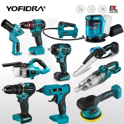 YOFIDRA、NEWBENY、ONEVAN Für 18V Makita Kettensägen /Kreissägen /Akkuschrauber /Kompressor/ Sprühpistole