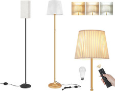 Modern Floor Lamp with Foot Switch - Minimalist Standing Light for Any Room