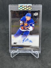 2024-25 Upper Deck Clear Cut Hockey Kyle MacLean Rookie Auto CC-KM
