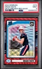2024 PANINI DONRUSS OPTIC PREV-RED WAVE #379 DRAKE MAYE PSA 9