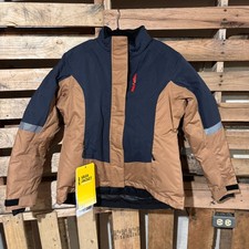 Ski-doo Vasa Jacket - Women's Medium - Navy/Khaki - Waterproof