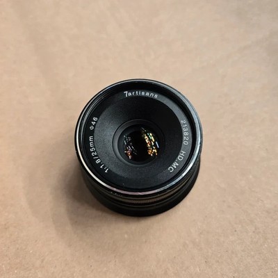 7artisans 25mm F1.8 APS-C Manual Focus Prime Fixed Lens for Fuji FX Mount Camera